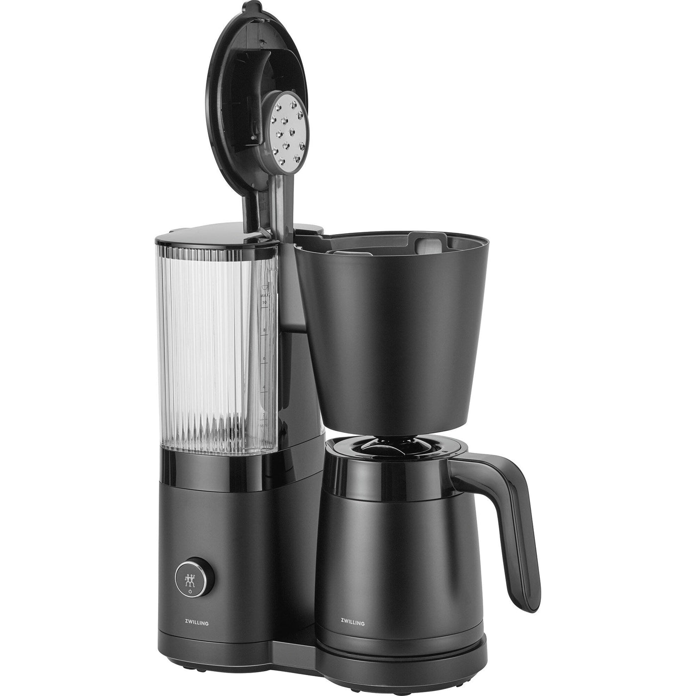 ZWILLING Enfinigy Drip Coffee Maker with Thermo Carafe 10 Cup, Awarded the SCA Golden Cup Standard - 2.5-qt