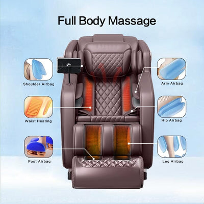 Zero Gravity Massage Recliner Chair with Full Body Massage, Heating, and Built-in Bluetooth Audio